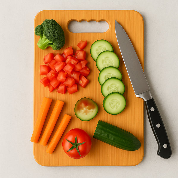 7122 Wooden Chopping Board For Vegetable Cutting  Kitchen Use