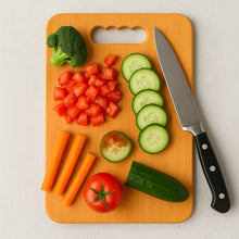 7122 Wooden Chopping Board For Vegetable Cutting  Kitchen Use