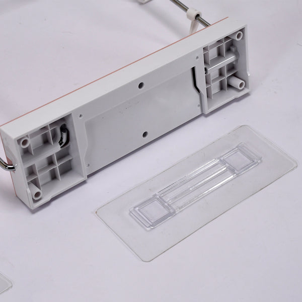 7660 Wall Mounted Foldable Wash Basin Storage Rack Shelf Holder Self Adhesive With Sticker