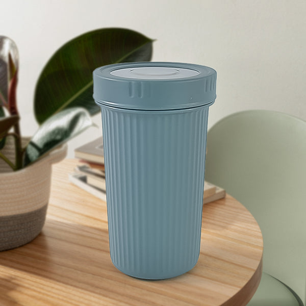 Apex Double Wall Inner Steel Travel Glass (500ml) Approx (1 Pc  Mix Color)