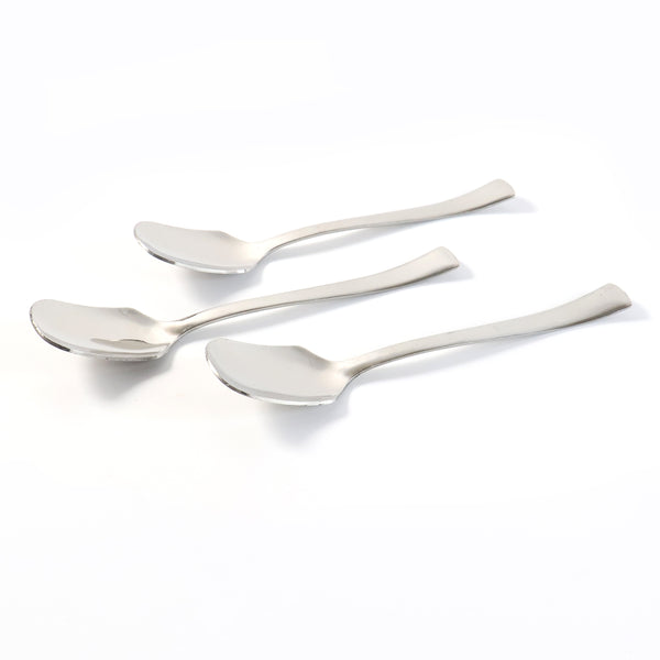 Stainless Steel Ice-cream Spoon - (3 Pc  Set)