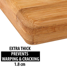 2920 Wooden Chopping  Cutting Board With Anti Skid Mat
