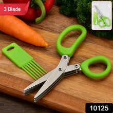 Premium 3-blade Multipurpose Kitchen Scissors With Cleaning Comb