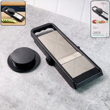 Premium Adjustable Vegetable  Fruit Slicer With Sharp Stainless Steel Blade