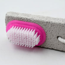 9352 Hand And Foot Brush With Pumice Stone To Remove Dead Skin  Callus Stone Foot Scrubber Pedicure Brush For Dead Skin