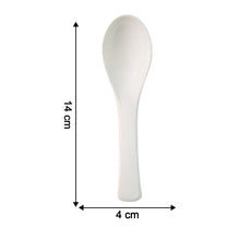 Plastic Soup Spoon  Deep Bowl (1 Pc  White)
