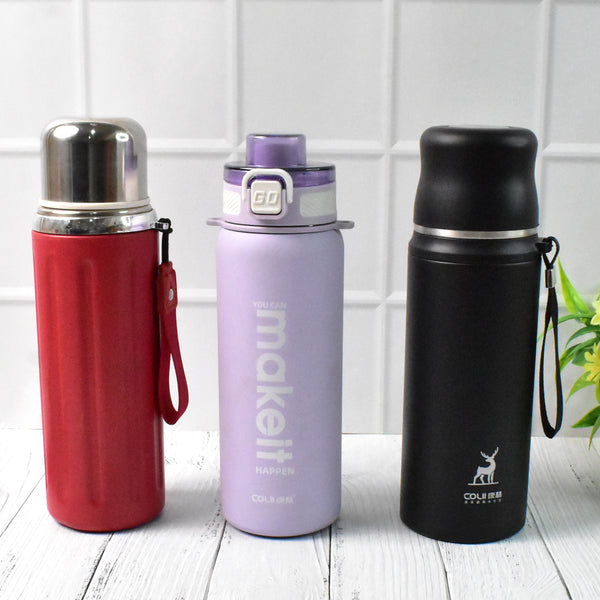 Stainless Steel Vacuum Insulated Water Bottle Approx 800ml (1 Pc)