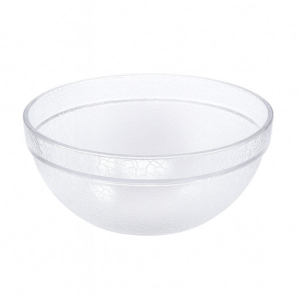 Transparent Idli Mixing  Serving Bowl  Textured Plastic Kitchen Bowl (1 Pc)