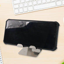 Stainless Steel Universal Mobile  Tablet Stand Holder - (1 Pc)