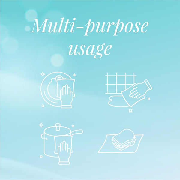 Freshee Super-absorbent Kitchen Roll 4-in-1 Paper Towels (4 Rolls  60 Sheets  240 Sheets)