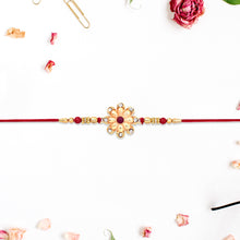 Designer Golden Rakhi