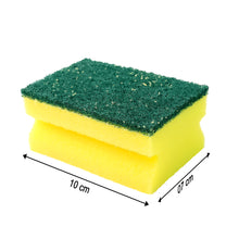 1429 Scrub Sponge 2 In 1 Pad For Kitchen Sink Bathroom Cleaning Scrubber