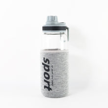 Sports Water Bottle With Protective Sleeve - (1 Pc  700 Ml)