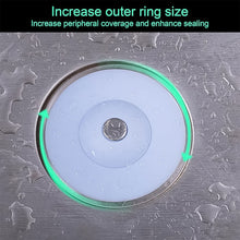 Creative 2-in-1 Blue Silicone Sewer Sink Sealer Cover Drainer (Multicolour  1 Pc)