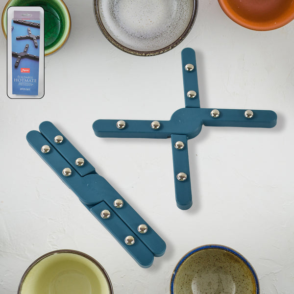 Apex Foldable Hot Mate Set  2 Pcs Folding Pan Stand For Hot Pots