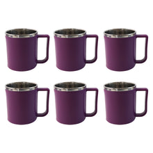 Supermom Stainless Steel Inner Coffee Mug Set (200ml  6 Pc)