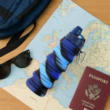 Silicone Foldable Water Bottle (1 Pc  24 Cm Foldable  500 Ml)