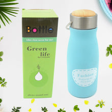 0285 Stainless Steel Water Bottle With Handle Fridge Water Bottle Stainless Steel Water Bottle Leak Proof Rust Proof Hot  Cold Drinks Gym Sipper Bpa Free Food Grade Quality Steel Fridge Bottle For Officegymschool (360 Ml)