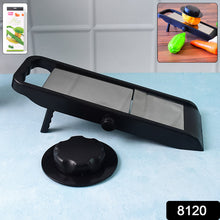 8120 Ganesh Adjustable Plastic Slicer 1-piece Blacksilver