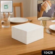 Soft  Absorbent Disposable Tissue Paper  Napkins Set (50 Pc)
