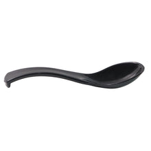 Plastic Soup Spoon  Deep Bowl (1 Pc  Black)