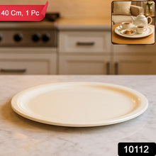 Large Round Multi-purpose Serving Plate  Tray (1 Pc  40 Cm)