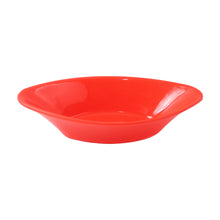 Plastic Marin Serving Bowl  Elegant Oval Deep Bowl (1 Pc  Red)