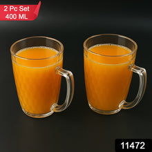 Apex Mocktail Mug Glass (2 Pc Set  400 Ml)