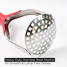 5493 Kitchen Food Masher Fruit Tool Masher Professional Masher Kitchen Tool Kitchen Masher With Comfortable Grip Heavy Duty Potato Masher Perfect For Bean Vegetable Fruits Masher (1 Pc)