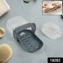 Multipurpose Soap Box Holder With Transparent Dust-proof Lid Sabudani (1 Pc)