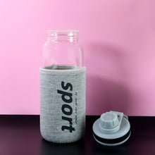 Sports Water Bottle With Protective Sleeve - (1 Pc  700 Ml)