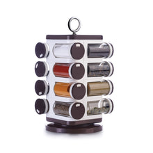 8119 Ganesh Multipurpose Revolving Spice Rack With 16 Pcs Dispenser Each 100 Ml Plastic Spice Abs Material 1 Piece Spice Set 1 Piece Spice Set  (Plastic)