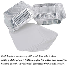 Freshee Aluminium Food Container With Lid  450 Ml  10 Pc