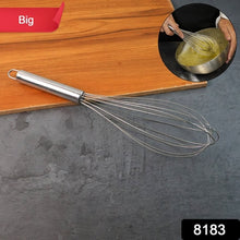 Large Stainless Steel Balloon Whisk  Heavy-duty Kitchen Tool (30cm  1 Pc)