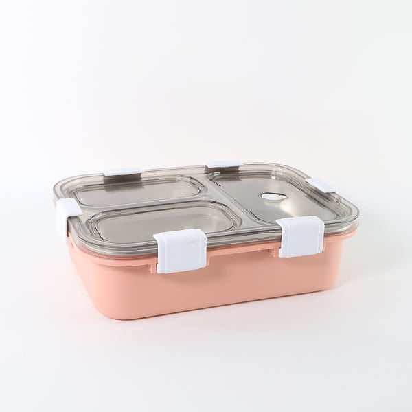 3-compartment Lunch Box - (1 Pc)