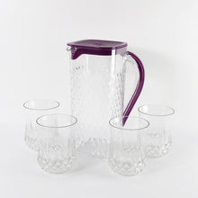 Supermom Roma Plastic Jug With Glasses Combo Set (5 Pc)